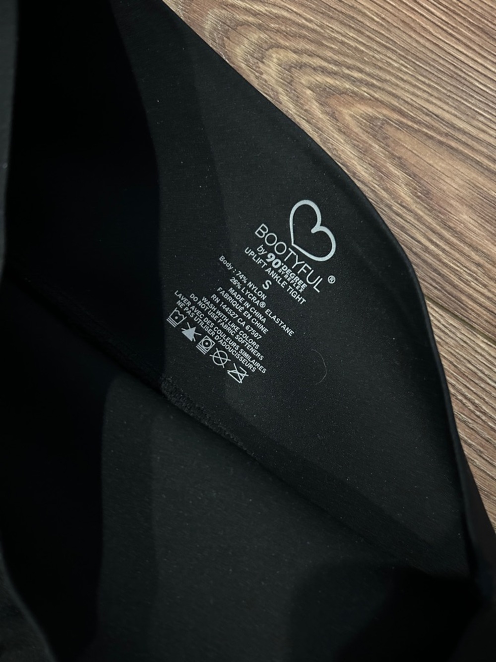 High-Waist Black Leggings